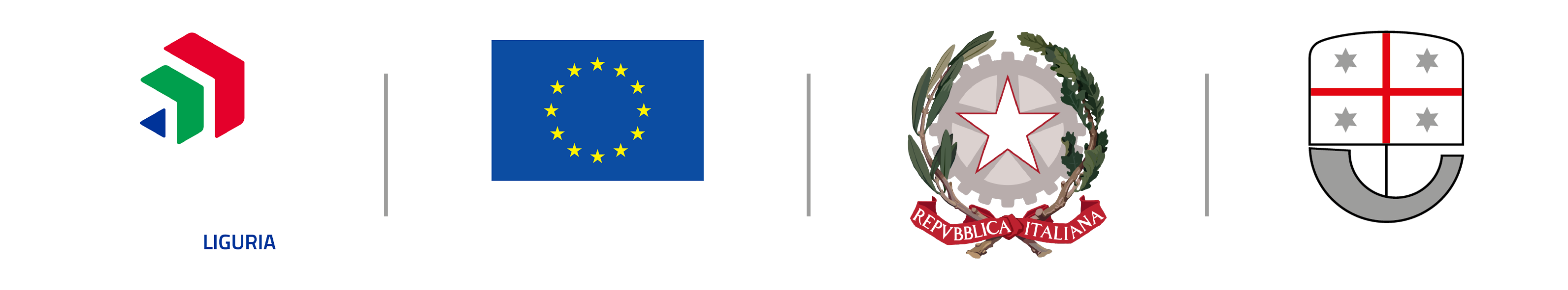 Loghi POR FESR Liguria